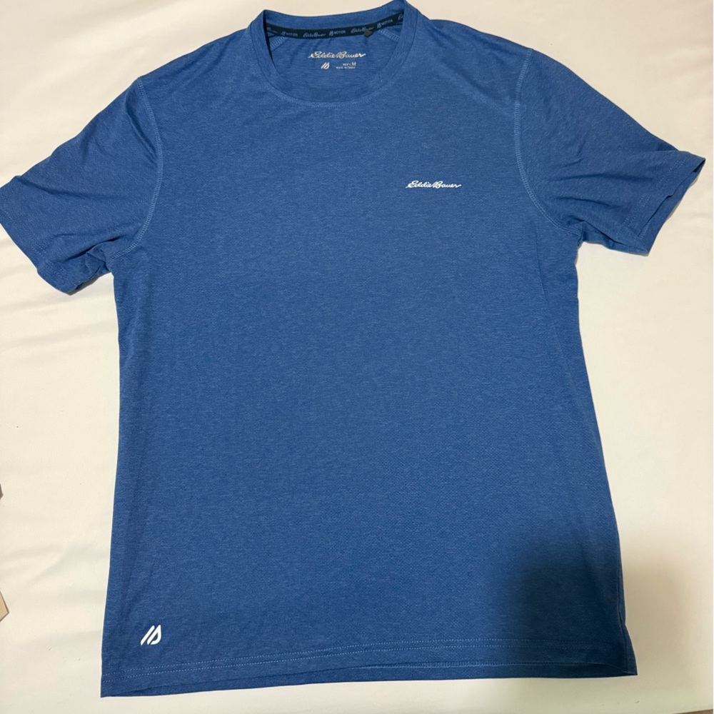 Eddie Bauer Blue Men's Workout Shirt